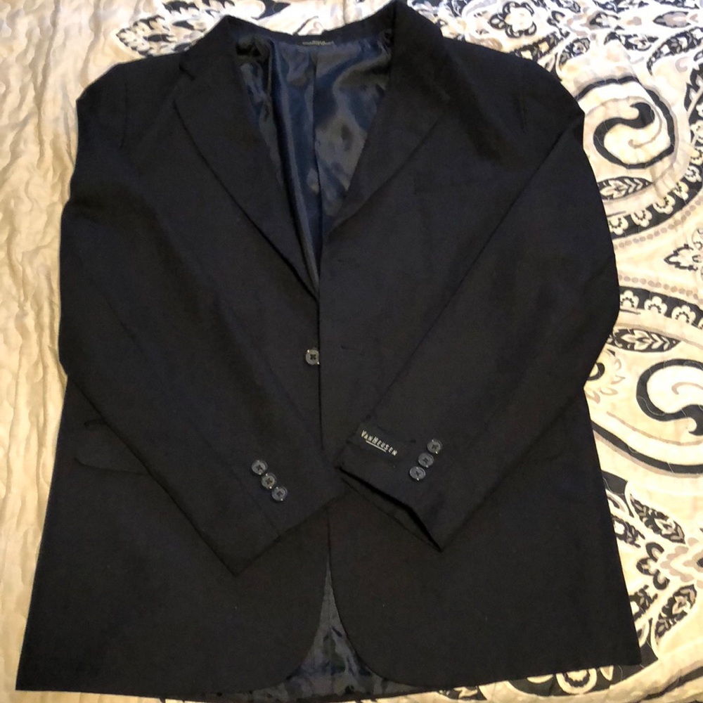 VanHeusen-Black-Blazer